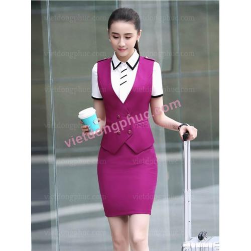 Đồng phục áo gile Nữ 91 Đồng phục áo gile Nữ 91